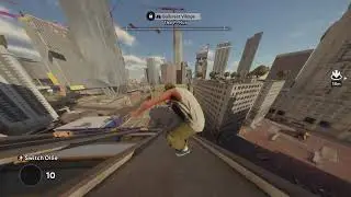 playing skate