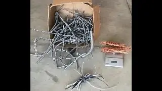 Scrapping BX wire. How much more is the wire worth stripped?