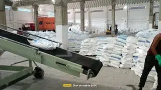 Mobile Hydraulic Double Boom Height adjustable Loading Unloading  Conveyor