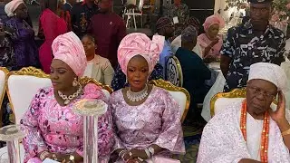 ARRIVAL OF THE FIRST LADY OF OYO STATE MRS TAMUNOMININI MAKINDE