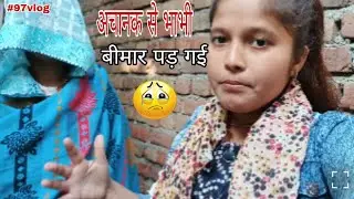 भाभी की बहुत ज्यादा tabiyat खराब Vinesh Agra vlog
