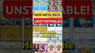 THIS Water Combo is TOO GOOD! NEW Water META DECK! #pokemon #pokemontcgpocket
