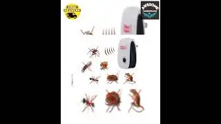 Electronic Ultrasonic Mosquito & Pest Repellent Rechargeable & Safe