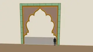 Fixing CNC panels In Live Home 3D. Masjid Design Clip 3