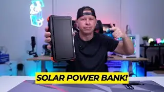 Обзор солнечного внешнего аккумулятора BLAVOR с ручным приводом