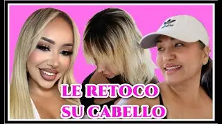 ADIVINEN PARA QUE PONGO BELLA A MI MUÑECONA? RETOQUE DE CABELLO EN CASA