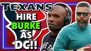 BREAKING NEWS: Houston Texans Hire Matt Burke as Defensive Coordinator!!!