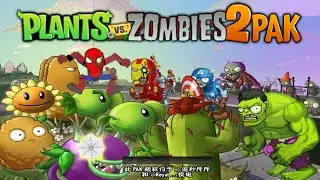Plants Vs Zombies 2 PAK Avengers Mod Gameplay