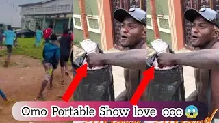 Portable Bigger than Wizkid & Seyi Vibez as He Shows love to the street
