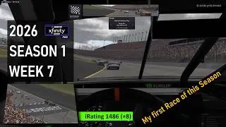 My first race after a 2 months break at Kentucky NASCAR Xfinity iRacing 2026 Season 1 Week 7