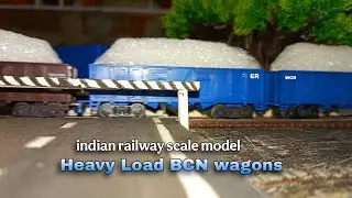 Over Loading Coal Goods Train singnal crossing by @MiniaturebySK