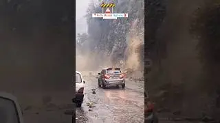 Kullu manali highway red alert don't go everyone now not safe way