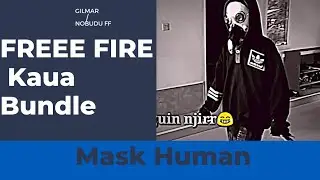 free fire bundle in real life // mask human // nobudu ff //