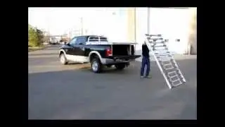 using the x deck ramp on an x truck deck