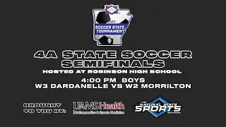 2025 4A State Soccer Tournament - Semifinals - BOYS - W3 Dardanelle vs W2 Morrilton