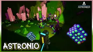 🪐ASTRONEER🪐Cap 11│Inicio EVENTO PROYECTO JÚBILO: mino ASTRONIO, fabrico CHUCHES CÓSMICAS y CHATARRA
