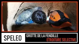 SP&Eacute;L&Eacute;O ⚠️ CLAUSTROPHOBE ⚠️ GROTTE DE LA FENDILLE DU MONT MAL - &Eacute;TROITURE S&Eacute;LECTIVE DITE HEIL HITLER