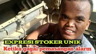 Stokar unik tetap pasang wajah lawak ketika pemasangan alarm gagal