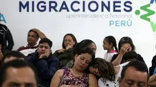 Vence en Per&uacute; el permiso para migrantes venezolanos