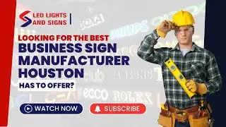 LED Lights and Signs | Business Sign Manufacturer Houston | (281) 235-3242