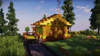 [MINECRAFT]🌿HOW TO BUILD A BAMBOO STARTER HOUSE || TUTORIAL