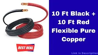 Pure Copper Made in USA Welding Cable Battery Wire #welding #copperwire