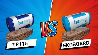 Koks esminis skirtumas tarp TP115  ir Ekoboard Knaufinsulation vatų?