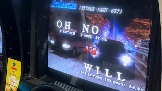 [D3] Initial D Version 3/ 頭文字D3 WILL VS OH NO IROHAZAKA REVERSE  @Arcade_Replay 
