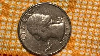 Washington 1989 double die quarter mint mark D