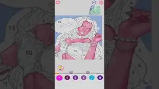 Coloring Book: Color Puzzle Trailer (Android, IOS) #shorts