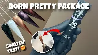 Мне это прислали от Born Pretty?! 😍 Тест образцов лака для ногтей