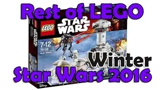 Rest of LEGO Star Wars 2016 Winter Wave Official Box