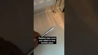Anyone want to hide horrible radiator pipes, well here&rsquo;s an easy way to do it.