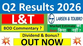 L&T Q2 results 2026 | L&T results today | L&T Share News | Larsen and Toubro Share latest news today