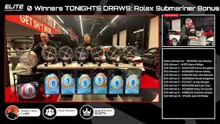 10x &pound;10,000 Cash Winners AND Rolex Submariner Bi-Metal Bonus Draw!