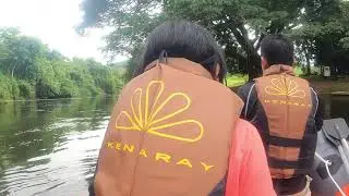Rafting down the Phetchaburi River