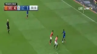 Demarai Gray Amazing Goal - Manchester United vs Leicester City 4-1 (Premier League) HD 24 09 2016