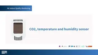 CO2 temp and humidity sensor for indoor air quality monitoring