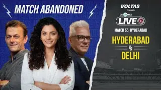 Cricbuzz Live: #SRH eliminated as match vs #DC called off due to rain! | #IPL2025