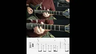 Voodoo Child -  Version: Stevie Ray Vaughan - Guitar lesson with TAB - Tutorial - Cover