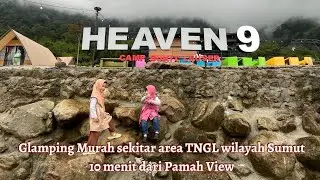 Glamping di Heaven 9 camp Bukit Leuser dekat Pamah View Langkat Sumut | Roadtrip Sumut #5