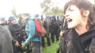 Sur la ZAD, l'évacuation de la ferme des Cent Noms