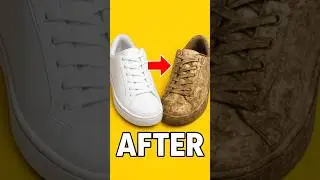 Quick Fix! 🚀 Clean Your Muddy Shoes in Just 3 Minutes ⏰ | Easy & Effective Shoe Cleaning Hack