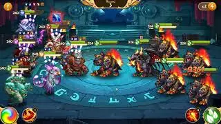 Epic Summoners - Dragon Island 606 - Rainbow team