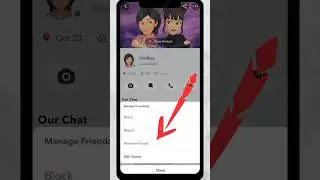 Snapchat par friend remove kaise kare 😱 How to remove friend on snapchat | #shorts