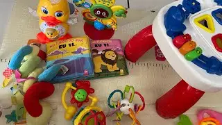 Brinquedos que comprei na Shoppe, para minha bebê ! 