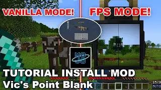 Как установить Vic's Point Blank на Android (MojaLauncher) &mdash; Minecraft Auto становится игрой в жа...
