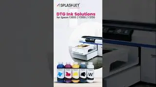 Direct to Garment Printing using Splashjet's DTG Ink #shortvideo #youtubeshorts #shorts