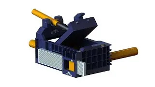 250 Ton Press Baler machine