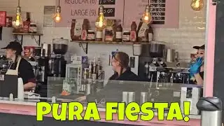 Este es el ambiente en la fan zone del GP de Silverstone clasificaci&oacute;n y previo a la carrera